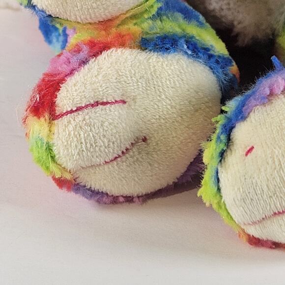 Fiesta Tie Dye Wolf Plush 10" Great Wolf Lodge Collectible Stuffed Animal - Picture 10 of 16